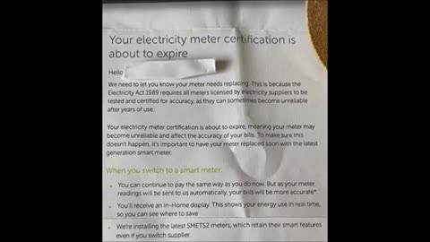 USA push for SMART METERS continues... smart meters equal tons of EMF