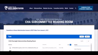 Committee on House Administration Access to USCP Video From January 6, 2021