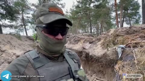 From the trenches and fortifications in the vicinity of Severodonetsk.