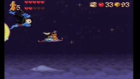 Aladdin SNES Playthough (all red gems) Part 5