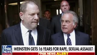 HARVEY WEINSTEIN GETS 16YRS 😀 THIS CREEP RAN HOLLYWOOD