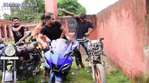 Top New Funniest Comedy Video, Must Watch Viral Funny Video 2022 Episode 175 By Bindas Fun Bd