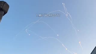 🔥🇮🇱 Israel War | Iron Dome Intercepting a Rocket Salvo over Ashkelon | Precision Air Defense | | RCF