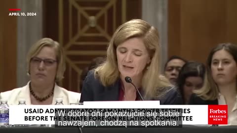 [Polski] JUST IN- Rand Paul Grills Samantha Power About Gain-Of-Function Research
