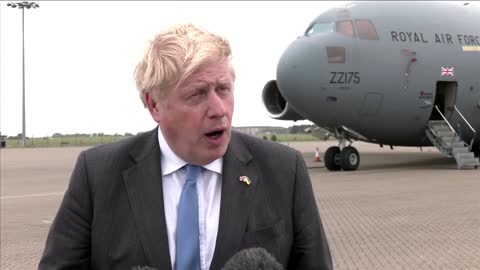 Johnson: Britain must resist 'Ukraine fatigue'