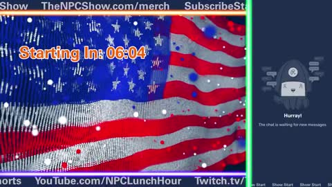 🔴LIVE: NPC Lunch Hour 🟠⚪🟣 The NPC Show