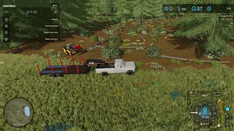 FS 22 | Hinterland | Time to cut the grass | Timelapse # 3