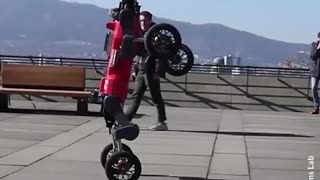 Futuristic Robot Dog On Wheels (part 2)