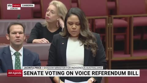 Jacinta Price speech on the Referendum before Senate vote