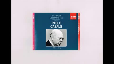 J.S.Bach - Cello Suite No.1 Pablo Casals