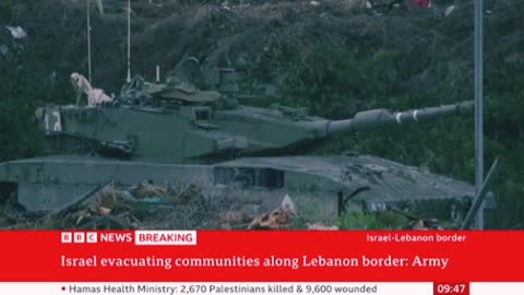 Israel evacuating communities along Lebanon border - BBC News