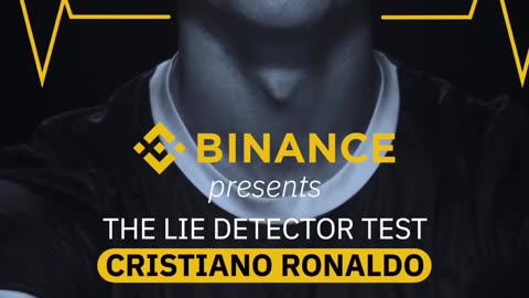 Cristiano facing the lie detector test