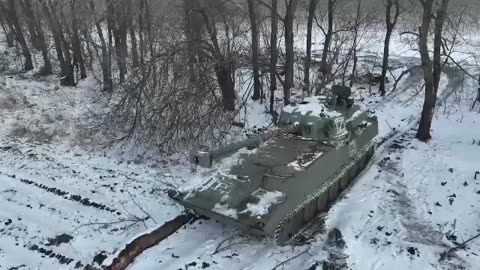 Khosta self-propelled gun in action within the special military operation