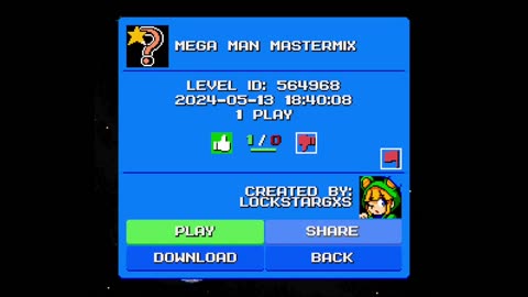 Mega Man Maker Level Highlight: "Mega Man Mastermix" by LockStarGXS