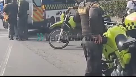 Intento de robo a transportador en el anillo vial