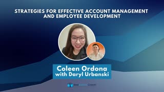 Strategies for Effective Account Management and Employee Development with Coleen Ordona