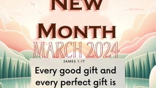 New Month of Blessings (March2024): Embracing Abundance, Grace, & Favor #youtubeshorts #jesus #love