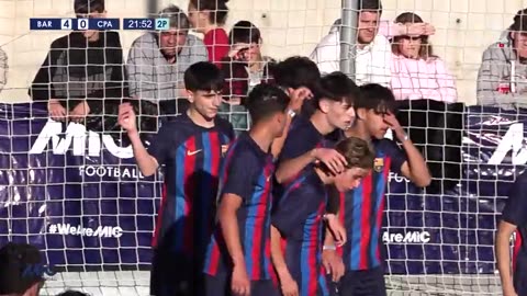FC Barcelona vs Crystal Palace FC U16 MIC Football 2023