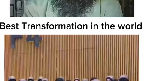 Best transformation video in the world 🌍 reaction short video ummah tv 92