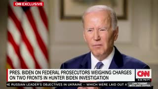 Biden FINALLY Asked About Possible Hunter Charges - And He Has NOTHING