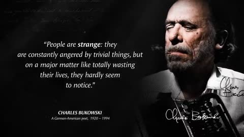 Quotes by Charles Bukowski