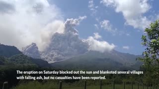 Indonesia’s Merapi Volcano in New Eruption