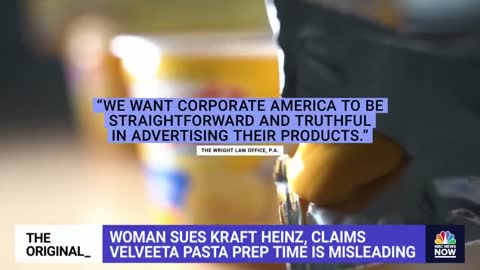 Woman Sues Kraft Heinz, Claims Velveeta Macaroni Prep Time Is Misleading