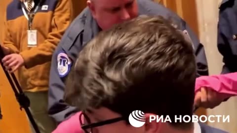 Peace Activist Confronts Biden's Sec. Of State Blinken - Fueling A Proxy War, Not Wanting Peace