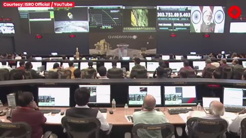 Chandrayaan 3 Lander Makes A Successful And Safe Soft Landing _ ISRO Chandrayaan 3 Landing