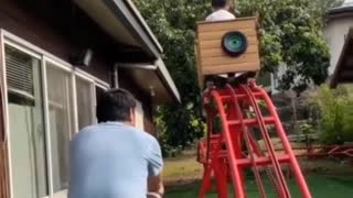 engineer father makes a roller coaster for his son