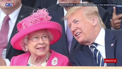 Donald Trump pays tribute to 'extraordinary' Queen Elizabeth II