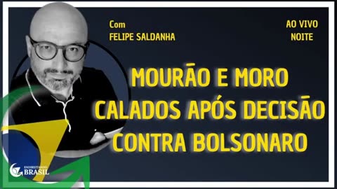 MOURÃO E MORO CALADOS APÓS DECISÃO CONTRA BOLSONARO by Saldanha - Endireitando Brasil