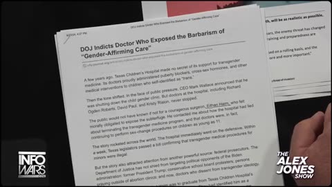 Hero Doctor Indicted For Exposing Illegal Sex Change Surgery On Children