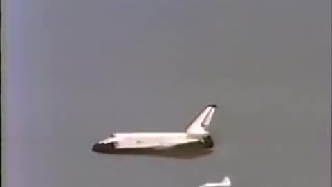 First space shuttle landing Columbia 1981