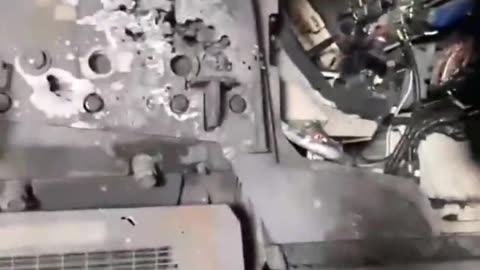 Ukrainian MRAP Took a Beating