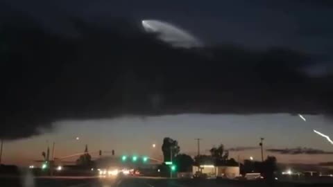 Los Angeles California - Large Jellyfish Looking thing in the Sky