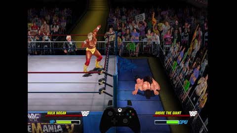 WWF No Mercy Legends Mod Gameplay Hulk Hogan Vs Arndre The Giant