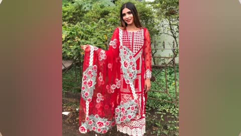 2022 Latest Pakistani Style Dress Design __ 2022 Pakistani Suits Designs __ Girly Ethnic #suit