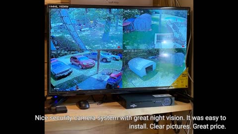 5MP PoE Security Camera System Built-in 12"-Overview