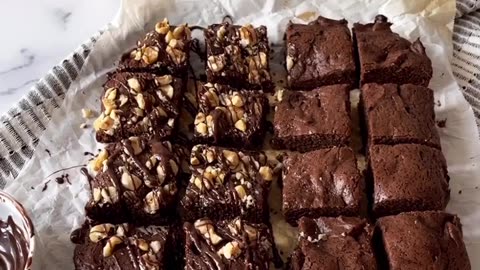 Sugar-free Flourless Brownies 🍫⁠