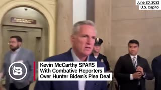 Blaze News - FIERY: Kevin McCarthy EDUCATES Reporters on Hunter Biden's Plea Deal