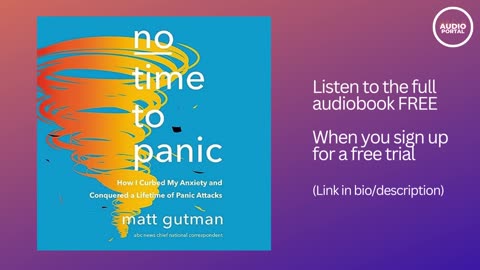No Time to Panic Audiobook Summary Matt Gutman
