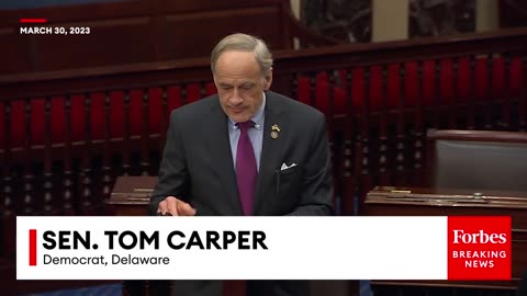 'They Put Their Lives On The Line To Protect Us'- Tom Carper Honors Firefighters On Senate Floor