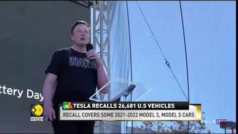 Tesla recalls 26,681 US vehicles | Automobile | Business News | Latest World English News |