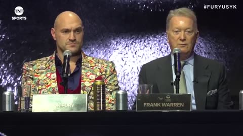 PRESSER BEST BITS 🎙️ Tyson Fury 🆚 Oleksandr Usyk Press Conference #RingOfFire #RiyadhSeason