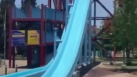 Wanna Try! Mind Blowing water slide stunt😲