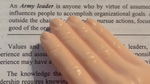 Tuesday read time with SPH featuring FM 6-22! #tinyhands #funnyvideos #funny #leadership