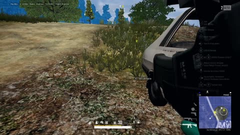 My First "Player's Unknown BattleGround" Solos Third Person Perspective Win....!!!