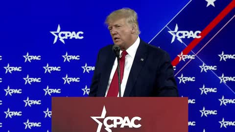 President Donald J. Trump Speach At CPAC in Orlando Saturday, February 26, 2022