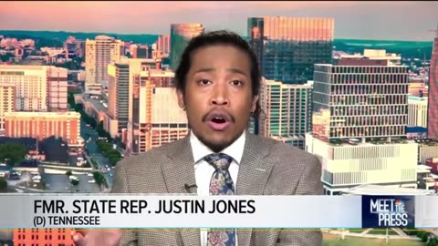 Former Tennessee State Rep. Justin Jones: "The message is that we will continue to resist..."